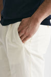 pantalone bianco cotone e lino men Incotex - 6