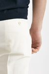 pantalone bianco cotone e lino men Incotex - 7