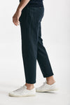 pantalone blu cotone e lino men Incotex - 2