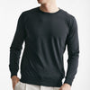 maglia in cotone e seta grigio scuro men Kangra - 5