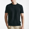 t shirt in maglia cotone nero men Kangra - 5