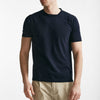t shirt in maglia cotone blu men Kangra - 5