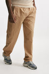 pantalone gamba ampia in cotone beige men Laneus - 4