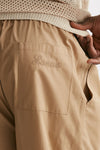 pantalone gamba ampia in cotone beige men Laneus - 7
