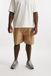 bermuda gamba ampia in cotone beige men Laneus - 1