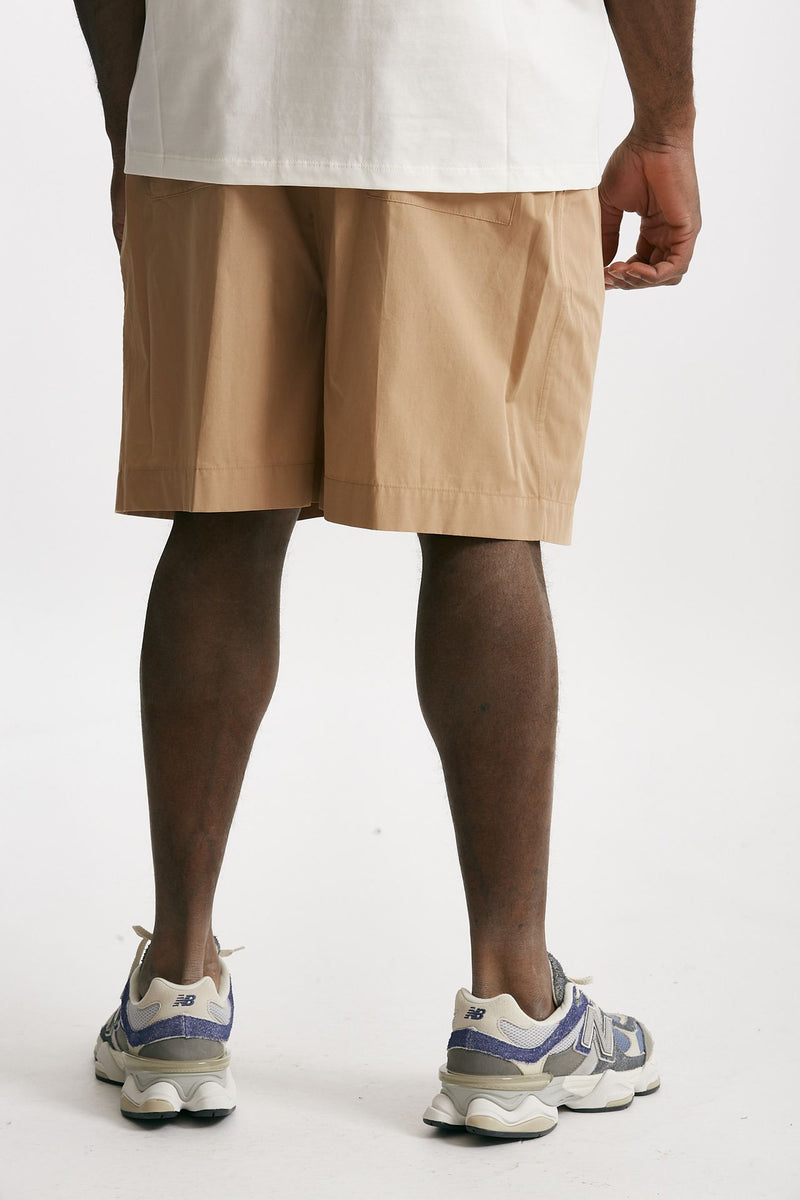 bermuda gamba ampia in cotone beige men Laneus - 3