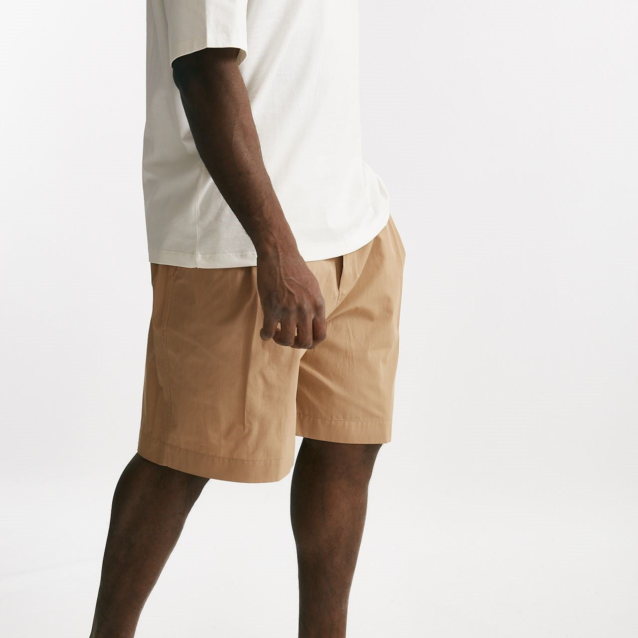 bermuda gamba ampia in cotone beige men Laneus - 8