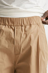 bermuda gamba ampia in cotone beige men Laneus - 5