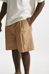 bermuda gamba ampia in cotone beige men Laneus - 6