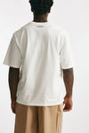 t-shirt in cotone bianco men Laneus - 3