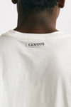 t-shirt in cotone bianco men Laneus - 4