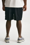 bermuda gamba ampia in cotone nero men Laneus - 3