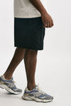 bermuda gamba ampia in cotone nero men Laneus - 4