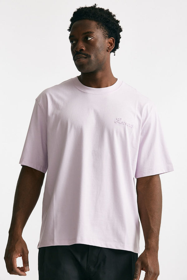 t-shirt in cotone lilla men Laneus