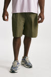 bermuda gamba ampia in cotone verde men Laneus - 1