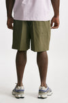 bermuda gamba ampia in cotone verde men Laneus - 3