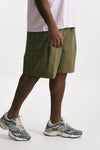 bermuda gamba ampia in cotone verde men Laneus - 4