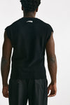 gilet in maglia cotone nero men Laneus - 3