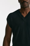 gilet in maglia cotone nero men Laneus - 6