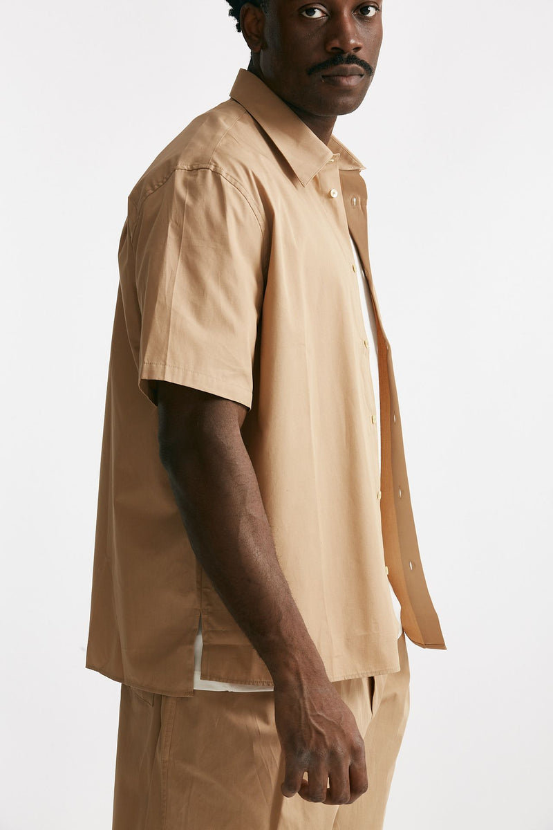 camicia in cotone beige men Laneus - 4