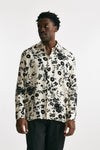 camicia in viscosa fantasia bianco e nero men Laneus - 1