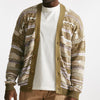 cardigan in cotone jacquard multicolor men Laneus - 8