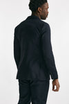 abito monopetto in lana blu men Lardini - 3