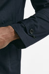 soprabito in cotone stretch blu men Lardini - 8