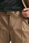 abito doppiopetto cammello cotone stretch men Lardini - 8