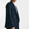 giacca doppio petto stretch blu men Marsēm - 9