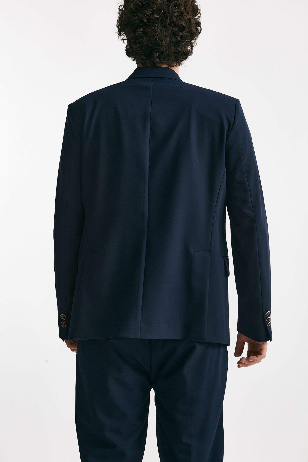 giacca doppio petto stretch blu men Marsēm - 3