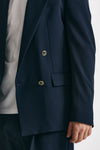 giacca doppio petto stretch blu men Marsēm - 5