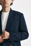 giacca doppio petto stretch blu men Marsēm - 6