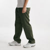 pantalone gamba ampia in lino verde men Marsēm - 7