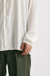 camicia in ryon viscosa bianco men Marsēm - 6