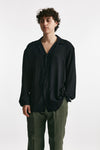 camicia in ryon viscosa nero men Marsēm - 1
