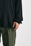 camicia in ryon viscosa nero men Marsēm - 6
