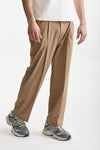 pantalone poliestere e lana stretch beige men Marsēm - 4