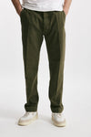 pantalone chino tim  in cotone fermo verde oliva men Nine in the morning - 1