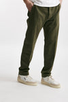 pantalone chino tim  in cotone fermo verde oliva men Nine in the morning - 4