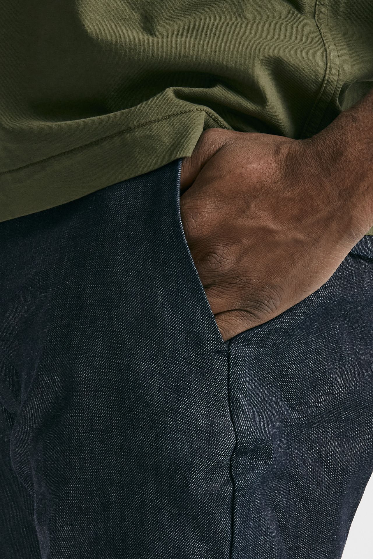 pantalone chino tim in denim bagnato men Nine in the morning - 6