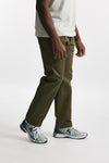 pantalone fold 2 pinces in cotone verde men Nine in the morning - 4