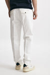 pantalone chino tim in cotone fermo bianco men Nine in the morning - 3