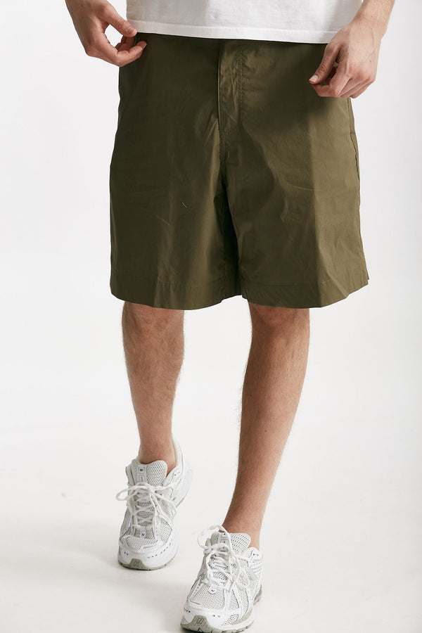 bermuda cotone stretch verde men Nine in the morning