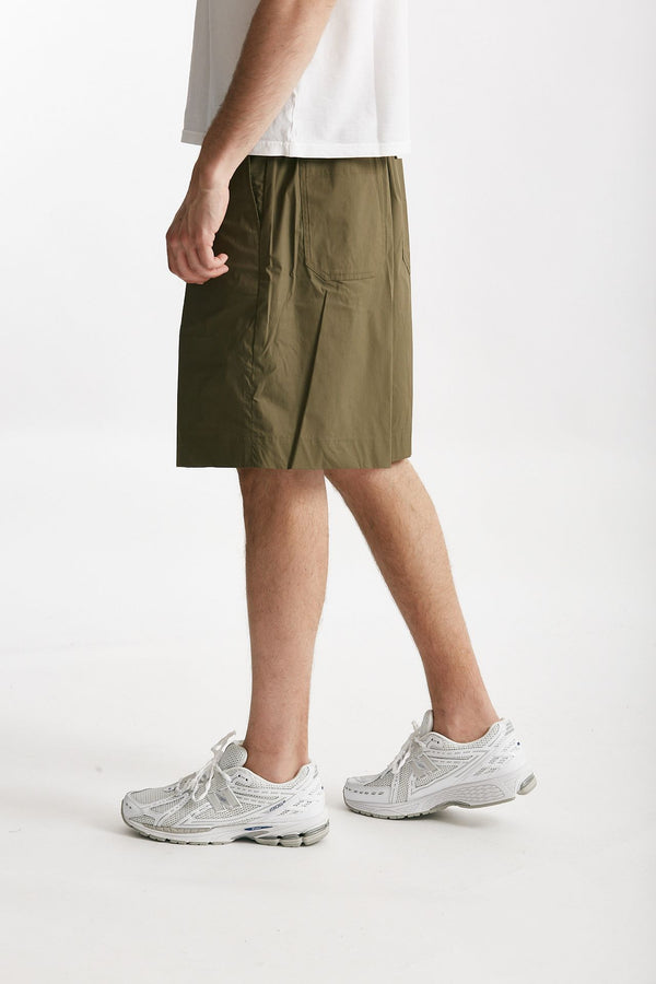 bermuda cotone stretch verde men Nine in the morning