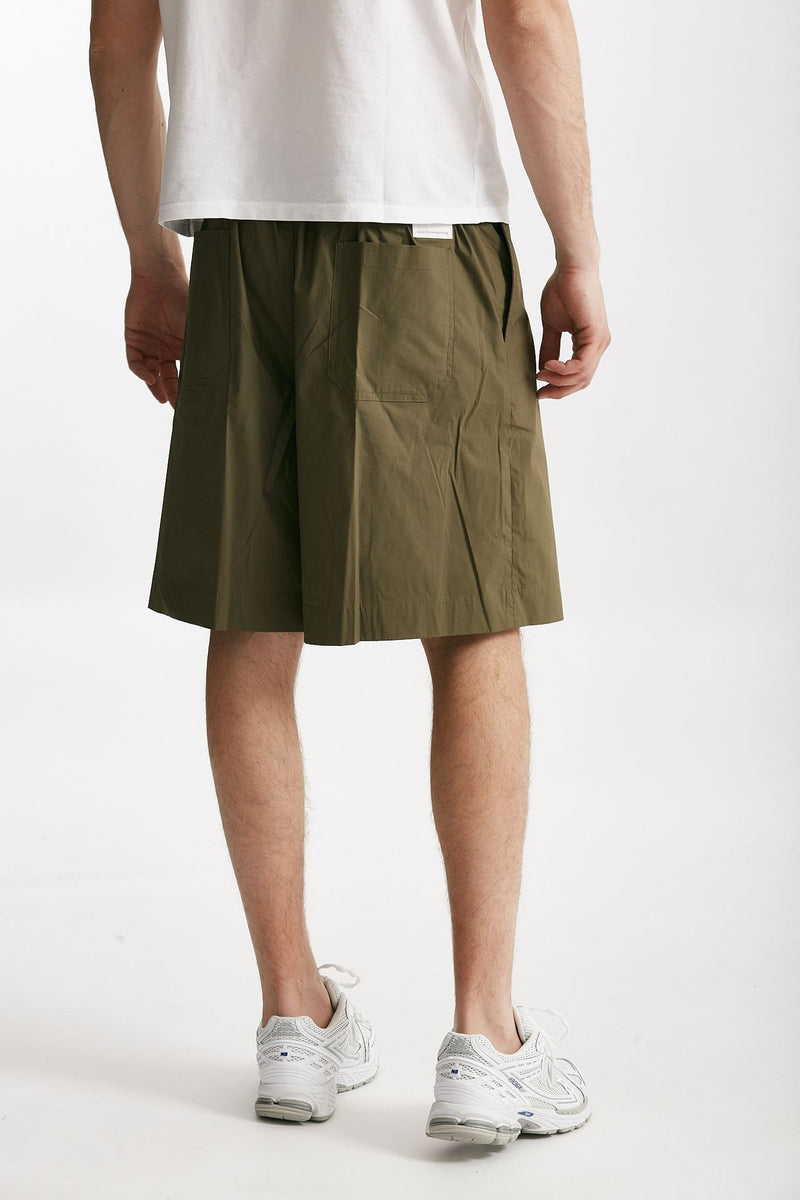 bermuda cotone stretch verde men Nine in the morning - 3