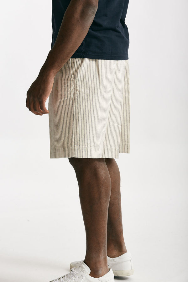 bermuda cotone fermo denim rigato men Nine in the morning