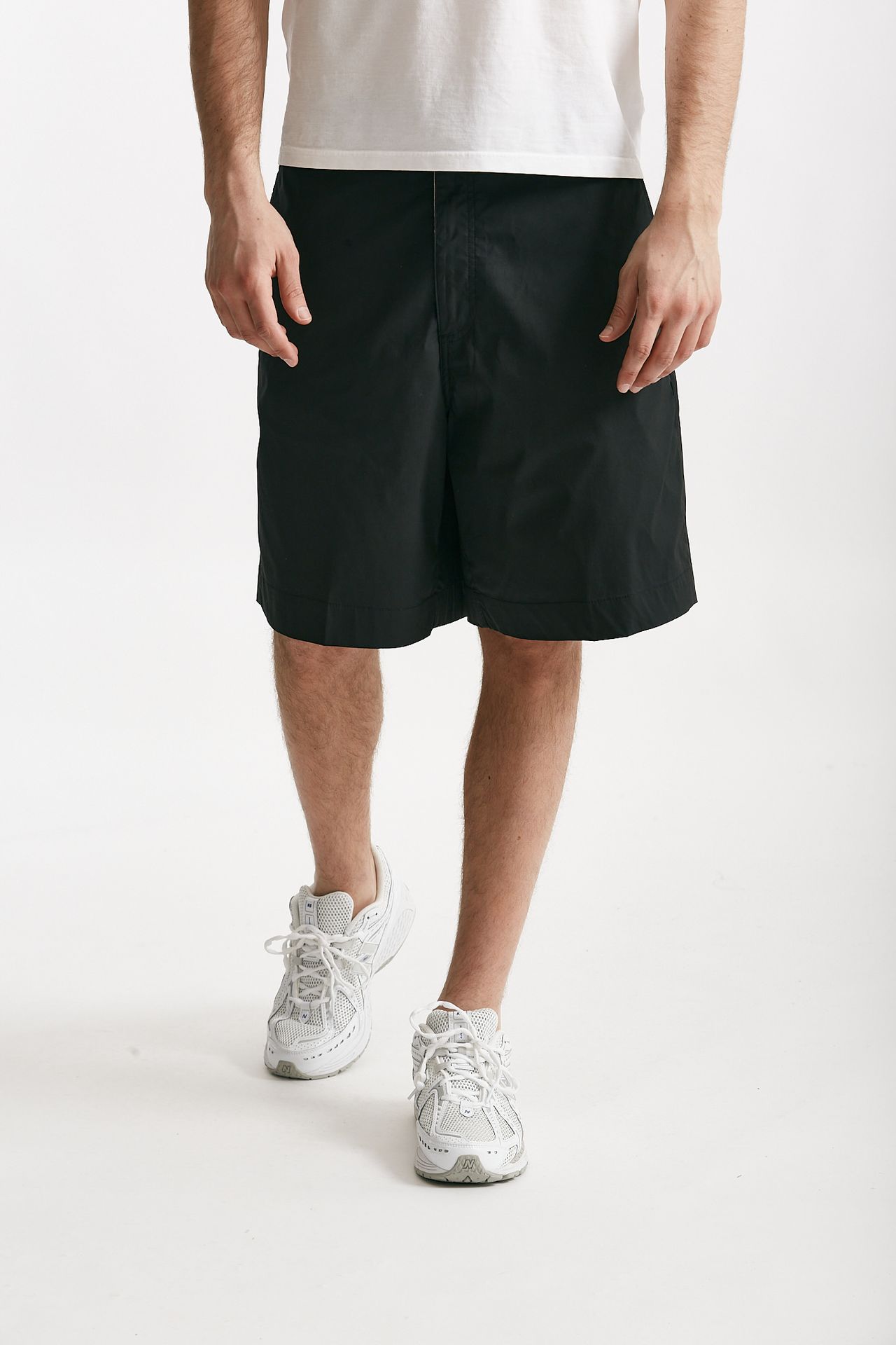 bermuda cotone stretch nero men Nine in the morning - 1