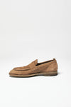 mocassini solitude 001 in pelle scamosciata tortora men Officine creative - 4