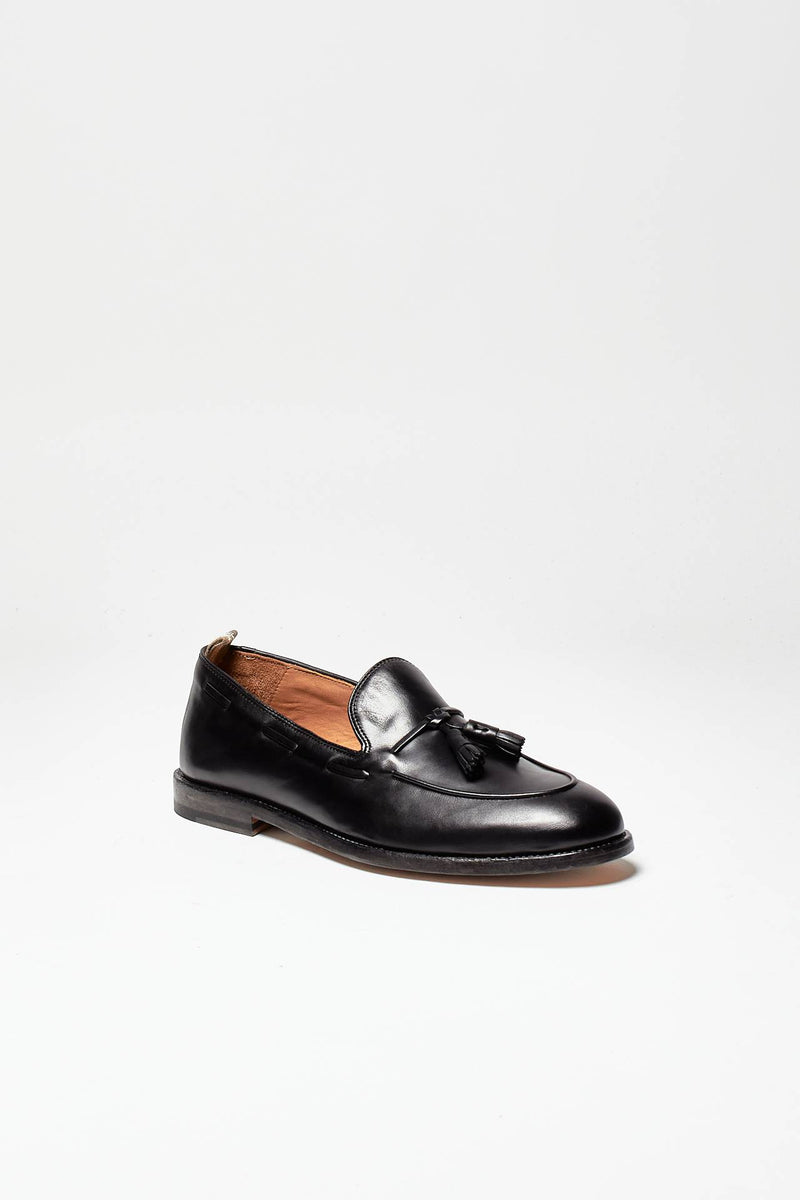 mocassini ivy 003 in pelle nero men Officine creative - 3
